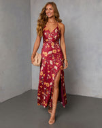 Cider Dreams Printed Maxi Dress