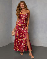 Cider Dreams Printed Maxi Dress