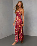 Cider Dreams Printed Maxi Dress