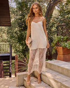 Good to Glow Floral Lace Maxi Dress