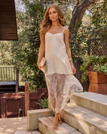 Good to Glow Floral Lace Maxi Dress