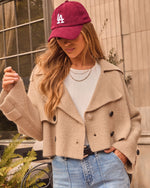 Wine % LA Babe Corduroy Baseball Cap-2