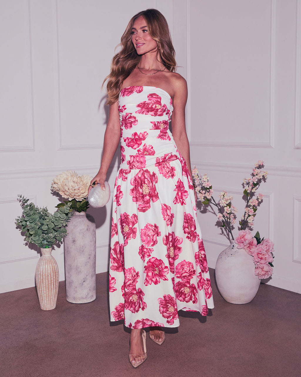 knee length dresses for ladies Cillian Maxi Dress Wildflower