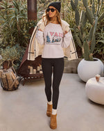 Winter Embrace Contrast Trim Teddy Coat