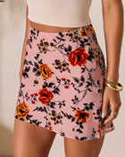 Forever Darling Floral Mini Skirt