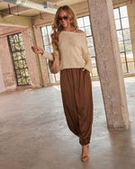 Linden Satin Balloon Pants