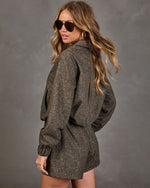 Autumn Icon Wool Bubble Hem Jacket