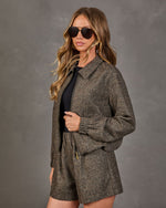Autumn Icon Wool Bubble Hem Jacket