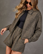 Autumn Icon Wool Bubble Hem Jacket