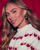 Soulmate Large Bubble Heart Earrings