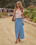 Tatie Straw Open Toe Kitten Heels