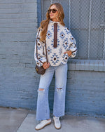 Chita Sherpa Lined Embossed Star Sneakers