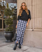 Nerida Plaid Maxi Skirt