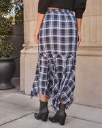 Nerida Plaid Maxi Skirt