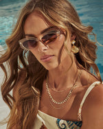 Tea % Breslin Cat Eye Sunglasses-4