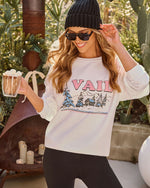 Vail Winter Cabin Graphic Sweatshirt