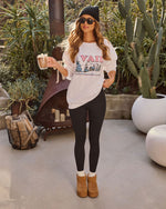 Vail Winter Cabin Graphic Sweatshirt