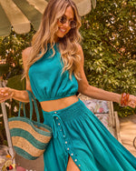 Summer Darling Cotton Crop Top