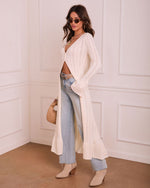 Averra Open Front Longline Cardigan