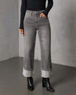 Amiri Super Stretch High Rise Straight Jeans