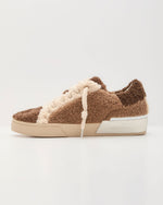 Zinah Contrast Faux Fur Sneakers