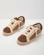 Zinah Contrast Faux Fur Sneakers