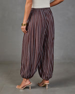Penny Lane Striped Balloon Pants