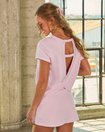 Pink % Daily Ease Short Sleeve Top-5
