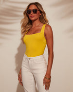 Yellow % Making Moves Bodysuit-3