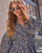 Cinthia Printed Mini Dress