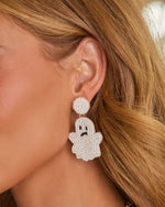 Haunted Solstice Ghost Earrings