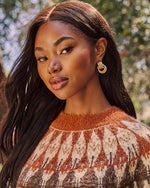 Lowen Ribbed Drop Earrings