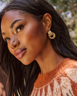 Lowen Ribbed Drop Earrings