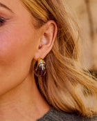 Verona Acrylic Hoop Earrings