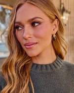 Verona Acrylic Hoop Earrings