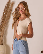 Naydine Color Block Vest