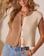 Naydine Color Block Vest