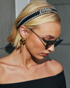 Dorthey Houndstooth Headband