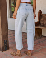 Free Cove Super Stretch High Rise Barrel Jeans