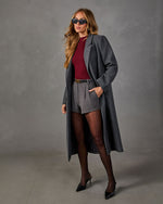 Ferney Double Breasted Wool Coat