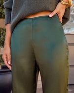 Reyna Satin Wide Leg Pants