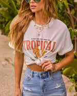 Tropical Havana Short Sleeve Graphic Tee