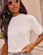 Josephine Knit Short Sleeve Sweater