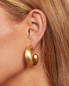 Ridley Chunky Hoop Earrings