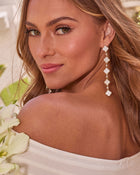 Silvia Embellished Drop Earrings