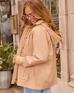 Garcelle Utility Hooded Jacket