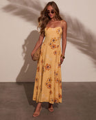 Chase The Sun Floral Maxi Dress
