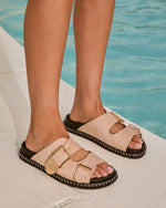 Evania Flat Buckle Sandals