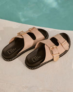 Evania Flat Buckle Sandals
