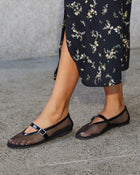 Black % Nolita Mesh Flats-1